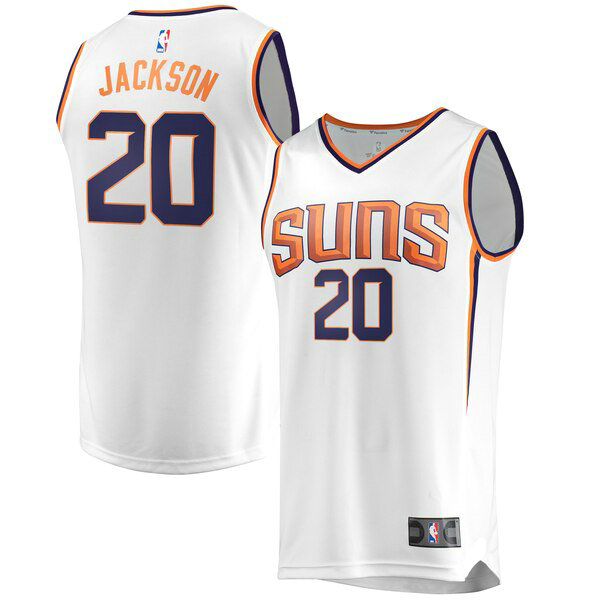 Maillot Phoenix Suns Homme Josh Jackson 20 Association Edition Blanc